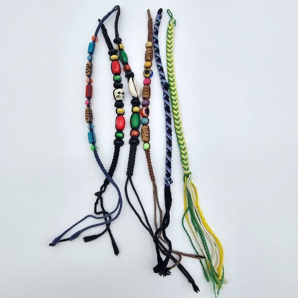 Handmade Rope Bracelets from Mexico (set 6) Multicolor - Picture 8 of 12